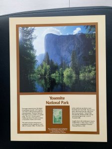 US Scott 751 1934 1c Yosemite Trans panel