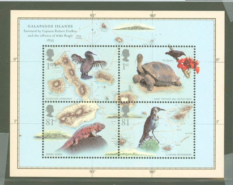 Great Britain #2626  Souvenir Sheet (Wildlife)