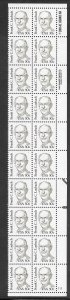 #1864A MNH Plate Block Strip of 20