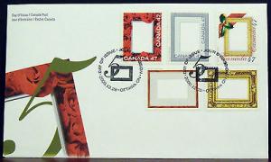 1664   CANADA   # 1882a-e   FDC   2000   Picture Frames...