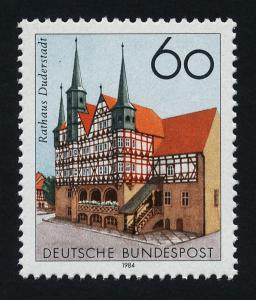 Germany 1424 MNH Architecture, Duderstadt Town Hall