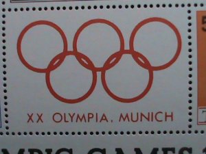 ​TRINIDAD & TOBAGO STAMP:1972 SC# 227a 20TH OLYMPIC GAMES MUNICH'72   MNH S/S