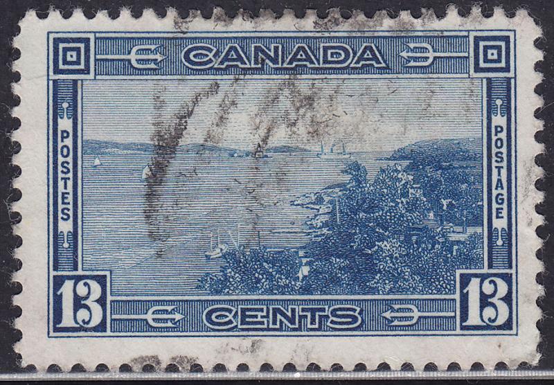 Canada 242 KGVI Pictorial, Halifax Harbour 1938