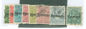 Rhodesia (1965-1978) #82-3/85-7/89/94/98 Used Single