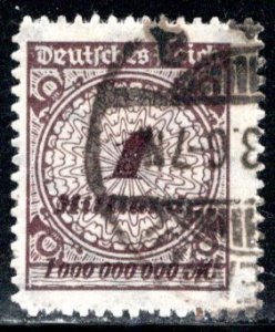 Germany Reich Scott # 305, used, exp.h/s, Mi# 325BP