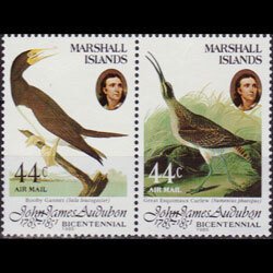 MARSHALL IS. 1985 - Scott# C2a Audubon Birds Set of 2 NH