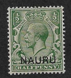 NAURU SC# 1 F/MLH