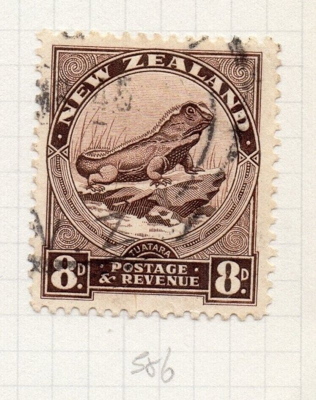 New Zealand 1936 Pictorial Issue Fine Used 8d. NW-206149