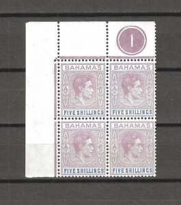 BAHAMAS 1938 SG 156 MNH Cat £680