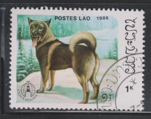 Laos 738 Dogs 1986