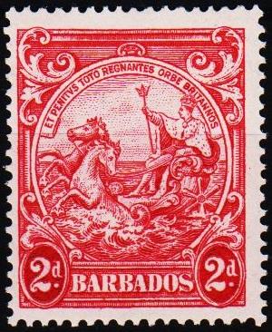 Barbados. 1938 2d S.G.250d Mounted Mint