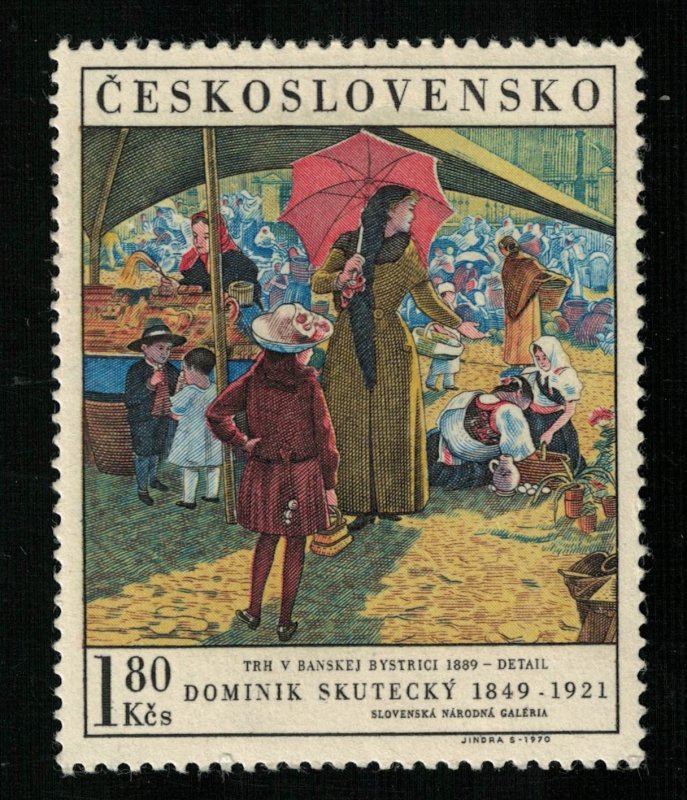 Art of 1889, MNH **, Dominik Skutesky, 1.80 Kcs (T-6823)