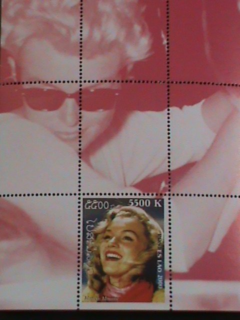 ​LAOS-STAMP- 2000-MARILYN MONROE MINT NOT HING S/S SHEET. LAST ONE