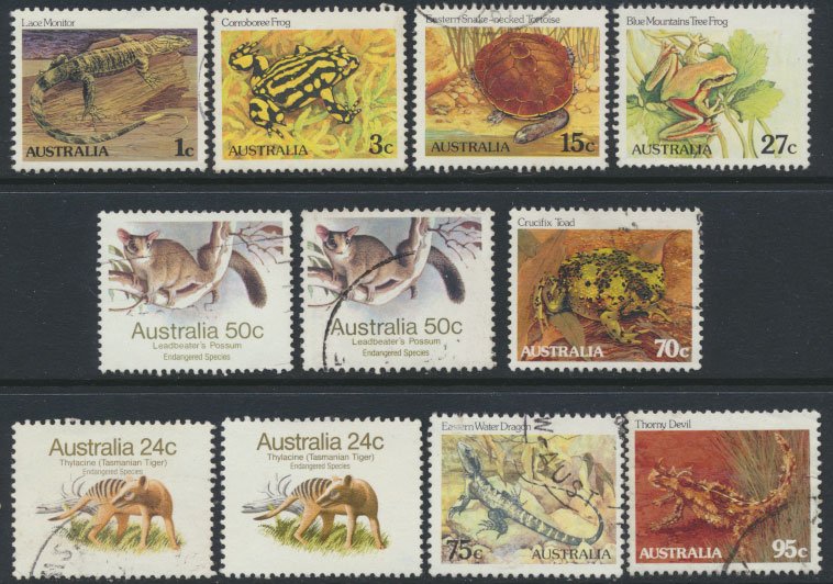 Australia Scott 784 +++ Animals 1981-83 Wildlife Issue Used See details