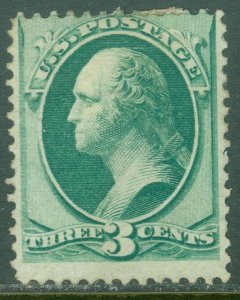 EDW1949SELL : USA 1870 Scott #147 Mint, part Original Gum. Sound. Catalog $200.