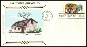 10938 OAS-CNY FDC SCOTT 1725 – 1977 13c First Civil Settlement: Alta CA  CLIFFCO