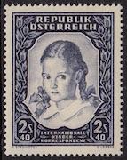 Austria #583 MH, CV$ 7.00