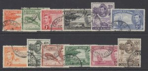 Cayman Islands, Scott 100-111 (SG 115-126a), used