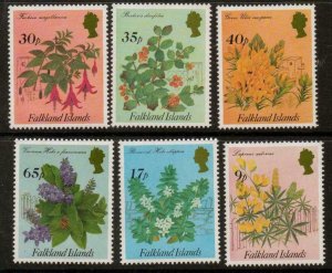 FALKLAND ISLANDS SG727/32 1995 FLOWERING SRUBS MNH