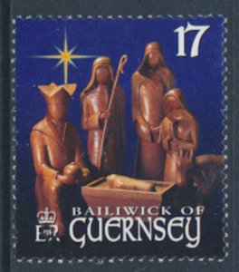 Guernsey  SG 844  SC# 697 Christmas 1999 First Day of issue cancel see scan