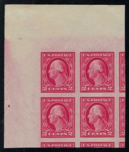 MALACK 409 SUPERB JUMBO OG NH. Corner Margin Block, ..MORE.. gg0873