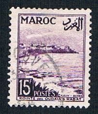 French Morocco 277 Used Oudaysa Point (BP14112)