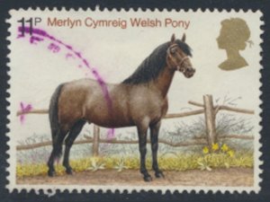 GB  SC# 841  SG 1065  Used Horses    see details & scans