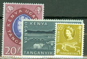 LC: Kenya Uganda Tanganyika 120-135 MNH CV $72.55+; scan shows only a few