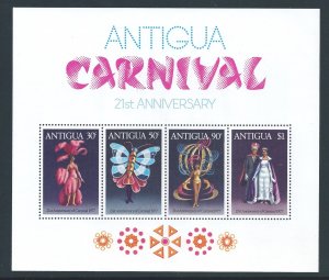 Antigua #476a NH Carnival 1977 - Costumes SS