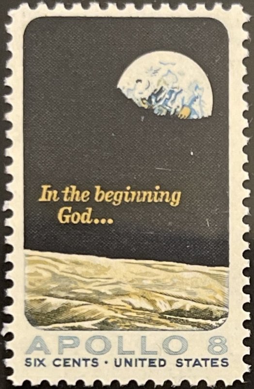Scott #1371 1969 6¢ Apollo 8 MNH OG VF/XF