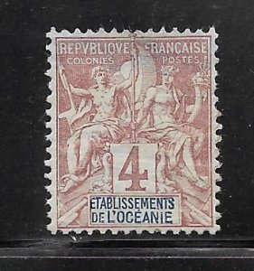 French Polynesia #3 MH Single Fault