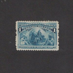 Scott 230 - Columbian 1 Cent.  Single. MNH. OG.   #02 230