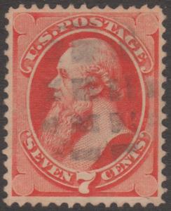 #149 VF USED NEAT BLACK CANCEL WITH PSE GRADED 30 CERT BL1428