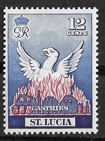 St. Lucia # 151  Castries     (1) Mint NH