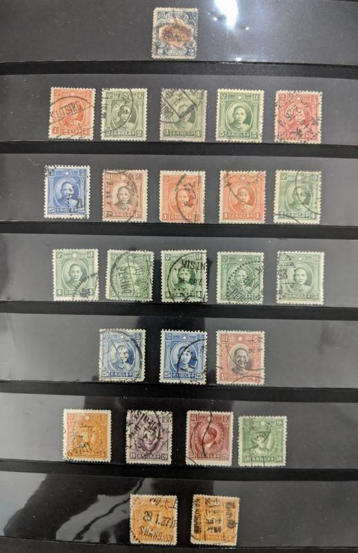 EDW1949SELL : ASIA Includes some China & Japan. Old Time Mint & Used collection.