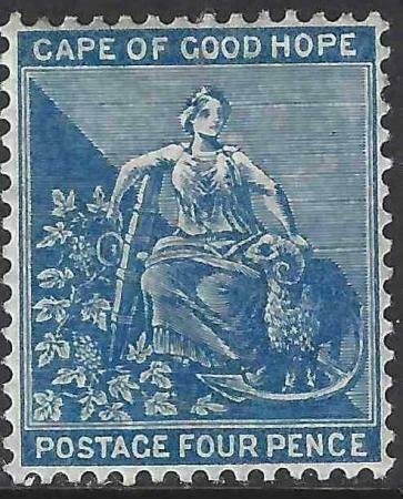 Cape of Good Hope 1876 SC 27 MLH SCV $210.00