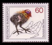 Germany Birds Chick Animal Protection 1v SG#1966 MI#1102