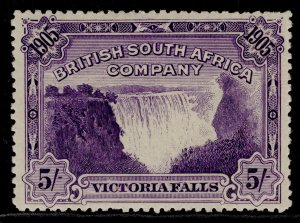 RHODESIA EDVII SG99, 5s violet, M MINT. Cat £140.