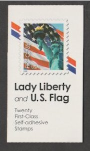 U.S. Scott Scott #3974a-3974b BK300 Statue of Liberty Stamp - Mint NH Booklet