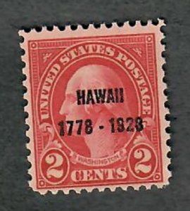 647 Hawaii MNH single