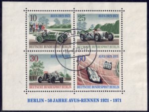 Berlin #9N315 Used Souvenir Sheet