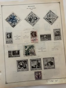 Classic Mexico collection on Scott pages