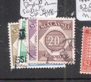 Malaysia Postage Due SG D1-8 VFU (5dma)