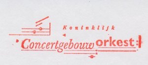 Meter cut Netherlands 1990 Royal Concert hall Orchestra