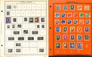 Slovakia German Occupation Stamp Collection on 4 Minkus Pages, 1939-44 (BE)