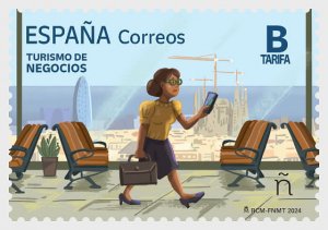 2024 Spain Tourism (2)  (Scott NA) MNH