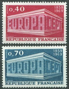 1969 France 1665-1666 Europa Cept