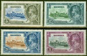 Mauritius 1935 Jubilee set of 4 SG245-248 Fine Mtd Mint