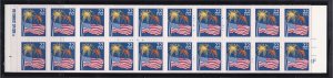US 2276, MNH Booklet of 20 - Flag and Fireworks