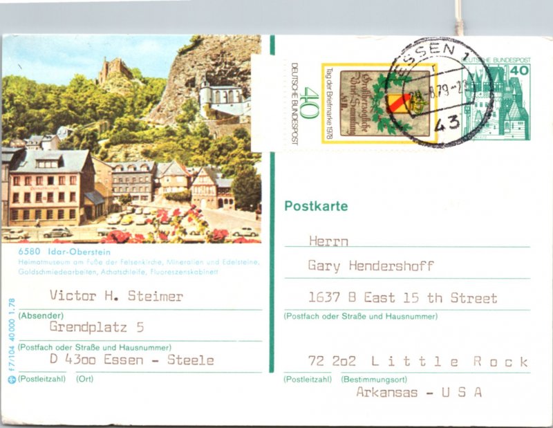 Germany Post-1950, Government Postal Card